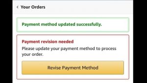 Payment Revision Needed