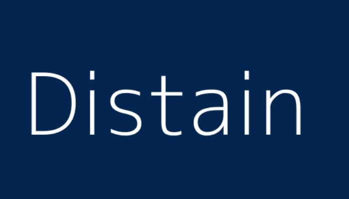 distain